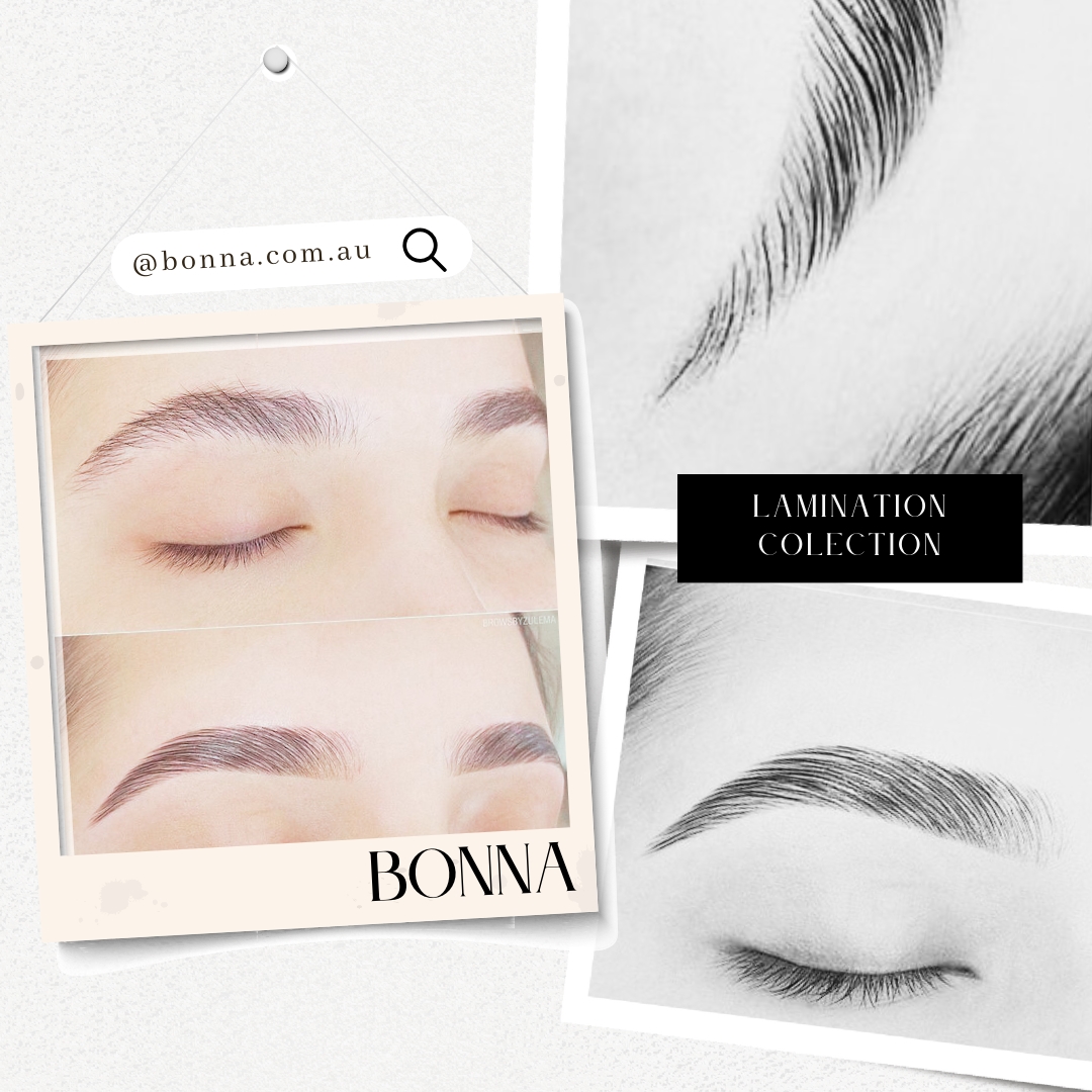 Perfectly sculpted brows for 6wks or more with Lamination